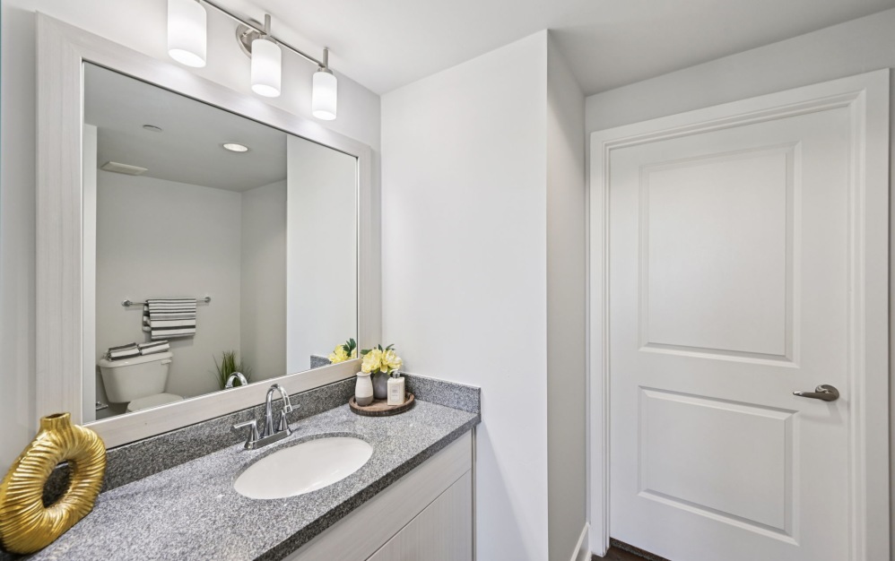 Dali - 1 bedroom floorplan layout with 1 bathroom and 766 square feet (Bath
, 2D)