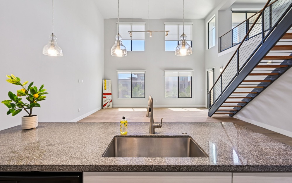 Modern open concept apartment floorplans at Arts District