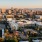 Aerial view of Phoenix's Art District apartment community and surrounding neighborhood